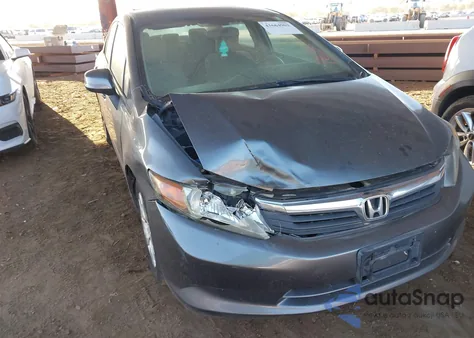 2012 Honda Civic Lx z USA, uszkodzony, nr VIN 2HGFB2F50CH308208